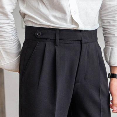 Urbanoval| Men’s Anti-Wrinkle British Trousers