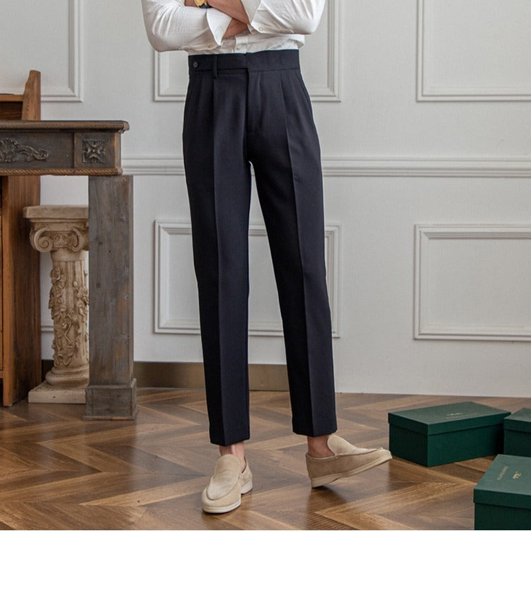 Urbanoval| Men’s Anti-Wrinkle British Trousers