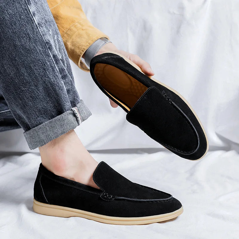 Urbanoval™ OldMoney Luxe Suede Loafers