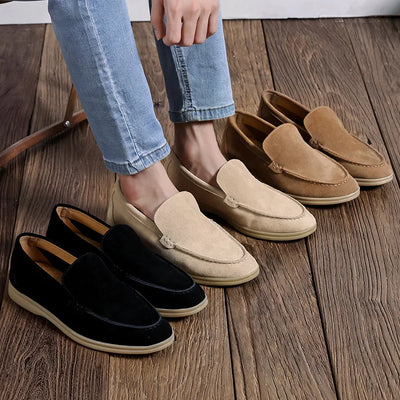 Urbanoval™ OldMoney Luxe Suede Loafers