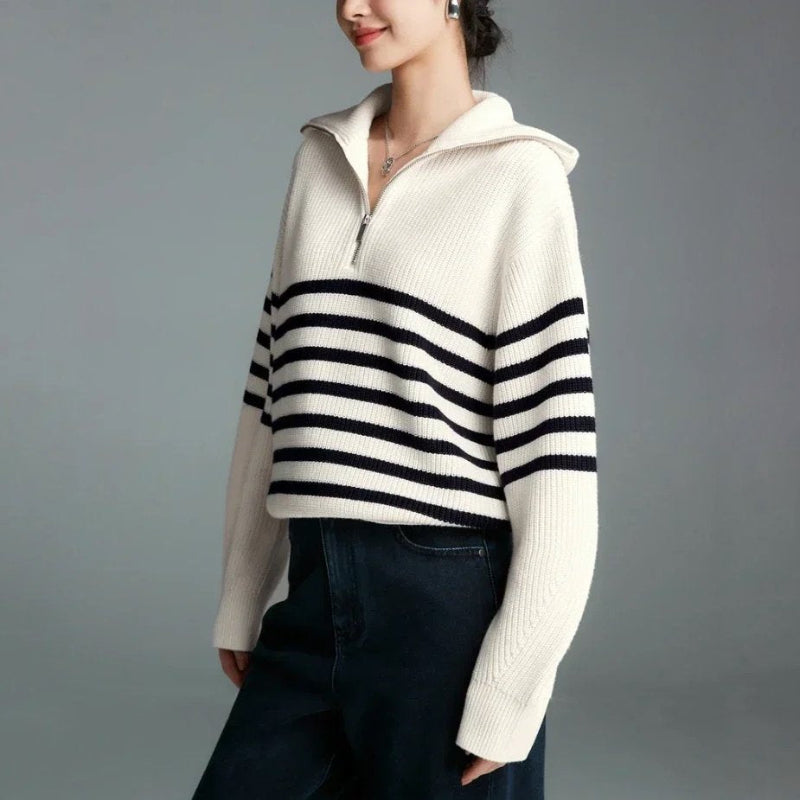 Harbor Striped Pullover