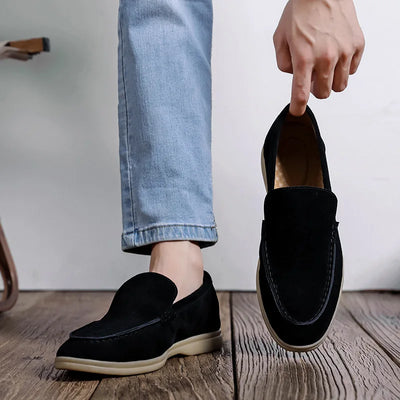 Urbanoval™ OldMoney Luxe Suede Loafers