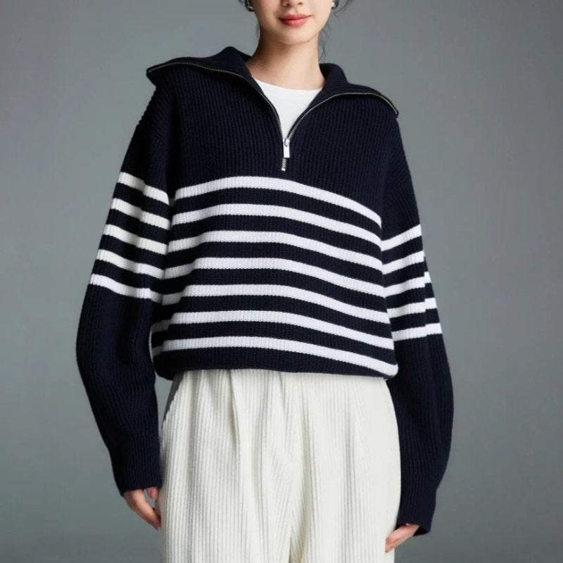 Harbor Striped Pullover