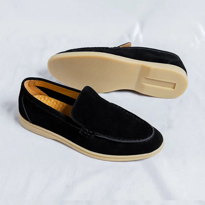 Urbanoval™ OldMoney Luxe Suede Loafers