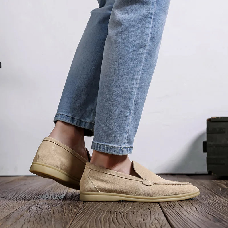 Urbanoval™ OldMoney Luxe Suede Loafers