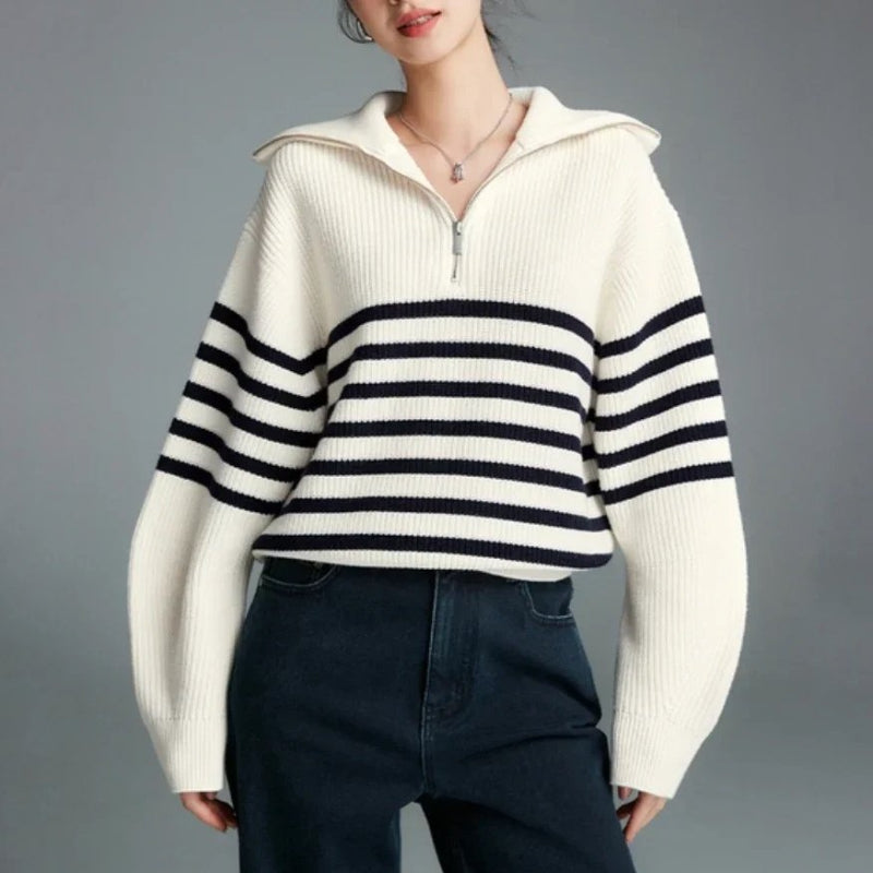 Harbor Striped Pullover