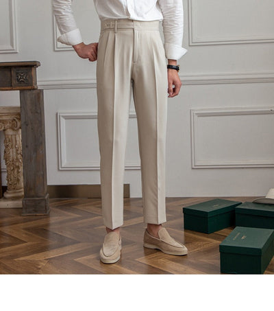 Urbanoval| Men’s Anti-Wrinkle British Trousers