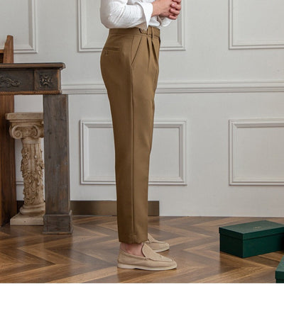 Urbanoval| Men’s Anti-Wrinkle British Trousers